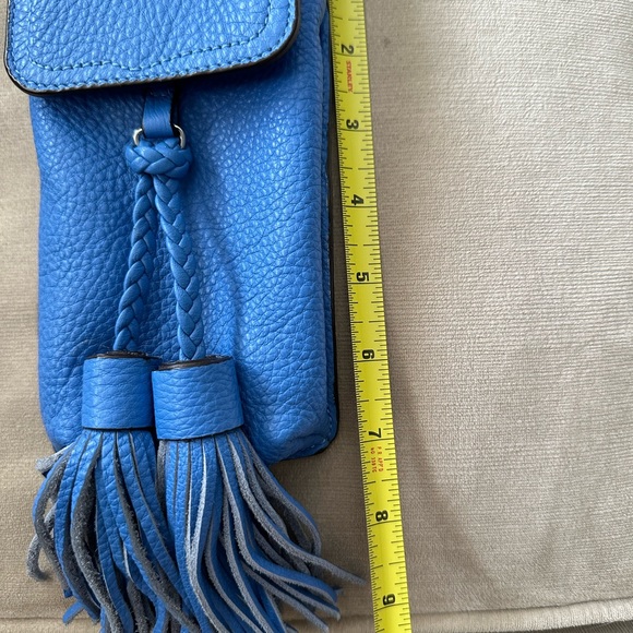 Rebecca minkoff cell phone crossbody 26 inch drop like new - Picture 5 of 6